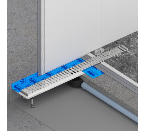 Душевой лоток TIMO Drain System DS230106/00, хром