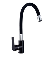 Смеситель для кухни Haiba HB70113-7, черный