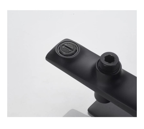 Смеситель для ванны Knotlor KN-71/BL, черный