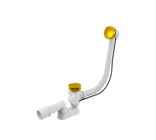 Слив-перелив (полуавтомат, 60 см.) Vega V55R Гл000025933, золото