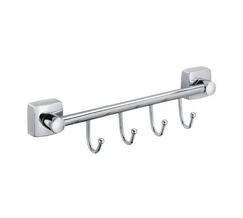 Планка с четырьмя крючками FIXSEN KVADRO FX-61305B-4, хром