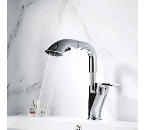 Смеситель для раковины Shevanik S5121, хром