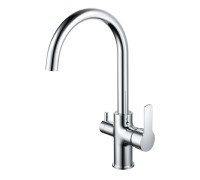 Смеситель для кухни с подключением фильтра Esko Kitchen K27, хром