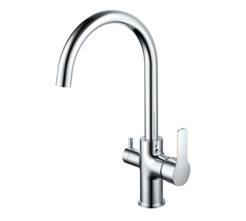 Смеситель для кухни с подключением фильтра Esko Kitchen K27, хром