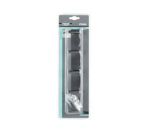 Планка с пятью крючками FIXSEN  TREND GRAPHITE FX-98005-5, графит