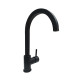Смеситель для кухни Webert Praga PR920302560, черный