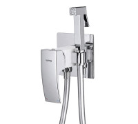 Гигиенический душ со смесителем GAPPO G7207-8, хром/белый