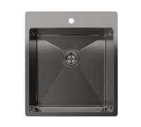 Кухонная мойка Rivelato Rinox 4450 PVD, черный