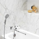 Смеситель для ванны WesnaArt BRIZ BRI20-320, хром