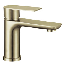 Смеситель для раковины Fmark FS8801C, матовое золото