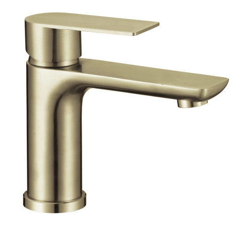 Смеситель для раковины Fmark FS8801C, матовое золото