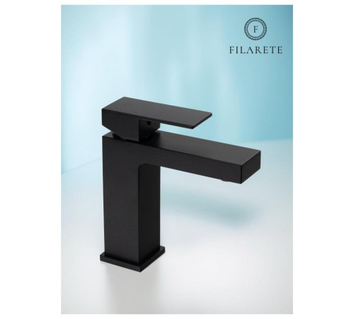 Смеситель для раковины FILARETE Fing FL5040BL, черный