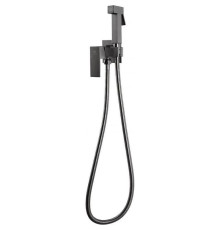 Гигиенический душ со смесителем встраиваемый FILARETE Fing FL101BG, графит