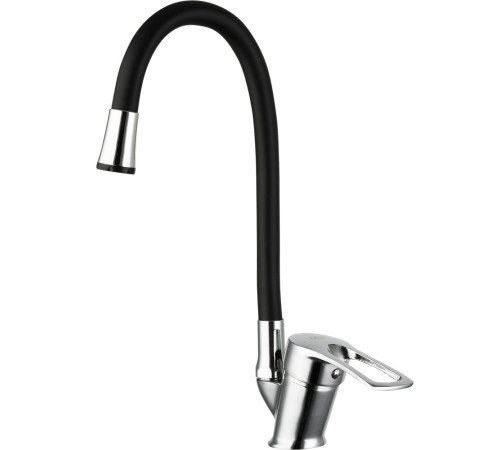 Смеситель для кухни с гибким изливом FRUD R41055-2, хром
