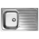 Кухонная мойка UKINOX Гранд GRL800.500 -GT8K 2L, 50*80