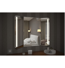 Зеркало с LED подсветкой Relisan TRIPLE VERTIKAL Гл000024395, 100x80