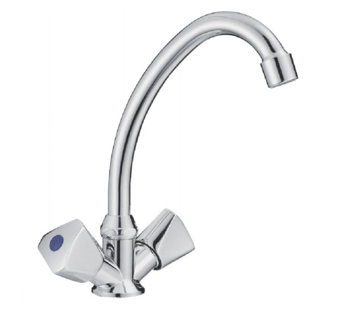 Смеситель для кухни Cron CN4011, хром