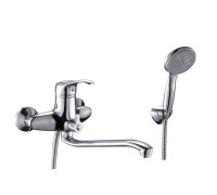 Смеситель для ванны BRAVAT F6804935CP-LB-SW, хром