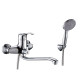 Смеситель для ванны BRAVAT F6804935CP-LB-SW, хром
