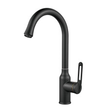 Смеситель для кухни Raffine F103H, черный