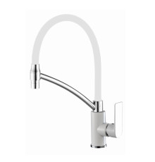 Смеситель для кухни Haiba HB72505-8, белый