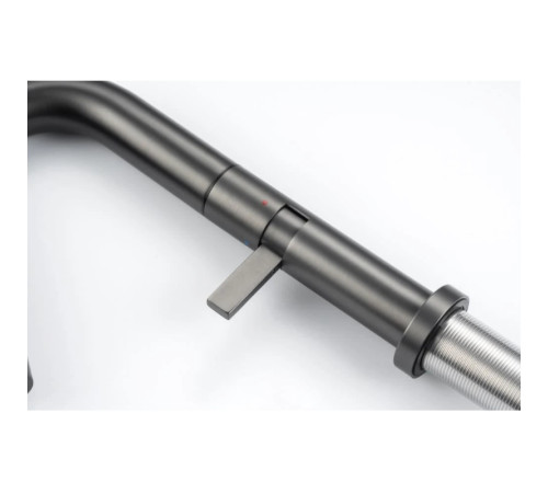 Cмеситель для раковины Knotlor SS-30/GM, оружейная сталь