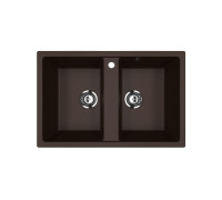Кухонная мойка Ulgran U-608-345, шоколад
