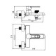 Смеситель для ванны Maretti Форо FR22RF328, хром