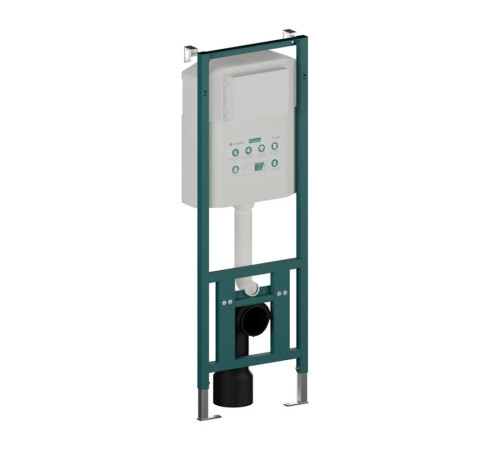 Инсталляция для подвесного унитаза Knotlor ISWC401FG, бирюзовый (серия 2)