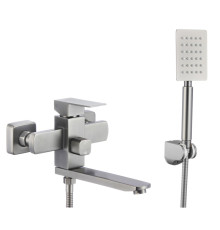 Смеситель для ванны Fmark FS8104, сатин
