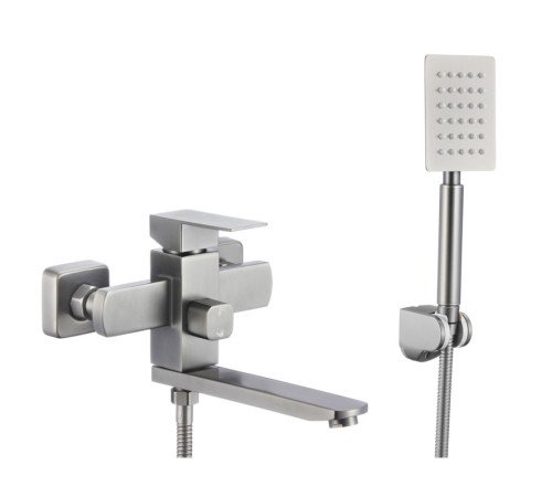 Смеситель для ванны Fmark FS8104, сатин