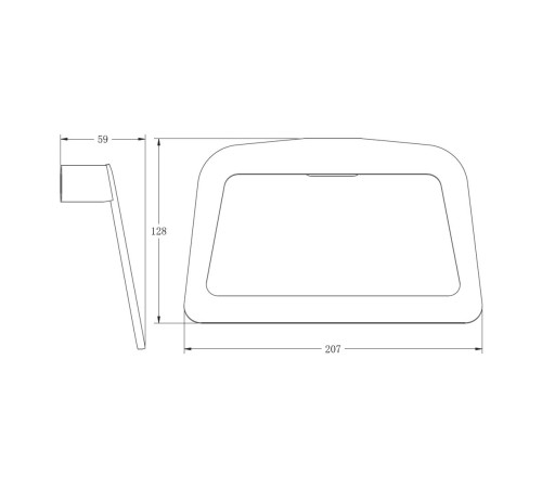 Кольцо для полотенец BELZ B90904, черный