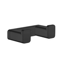 Крючок для ванной комнаты двойной Rose RG1821H, черный