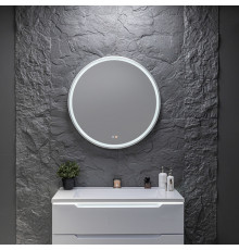 Зеркало Silver Mirrors Делуна/Deluna D800 2.2 (TX, алюм. профиль, цвет серебро, подогрев, сенсорный выключатель)