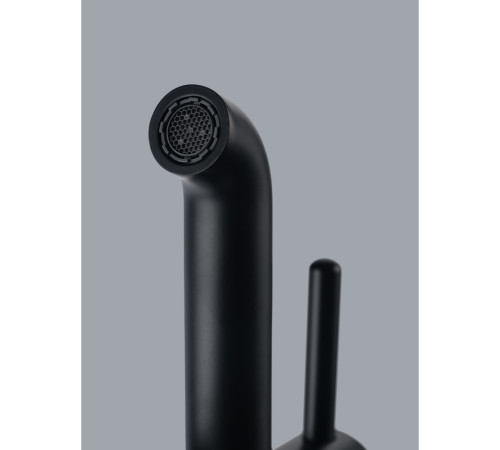 Смеситель для раковины FILARETE Roun FL5020BL, черный