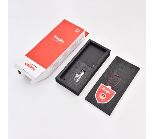 Держатель для туалетной бумаги Raglo R301.03.06, черный