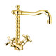 Смеситель для раковины Fiore MARGOT SKY (SWAROVSKI®) 01OO0625, золото
