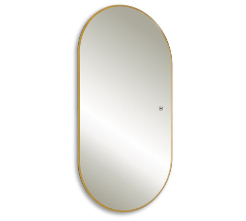 Зеркало Silver Mirrors Вива - Золото/Viva - GOLD 550х1050 2.1 (бесконтактный сенсор, подогрев, гор/верт)