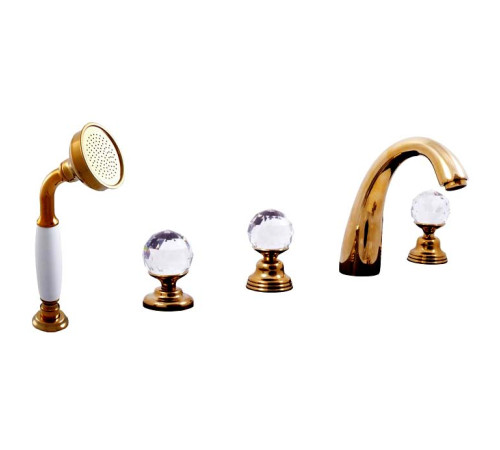 Смеситель на борт ванны Rav Slezak Brilliance BRILLIANCE176.5PSM