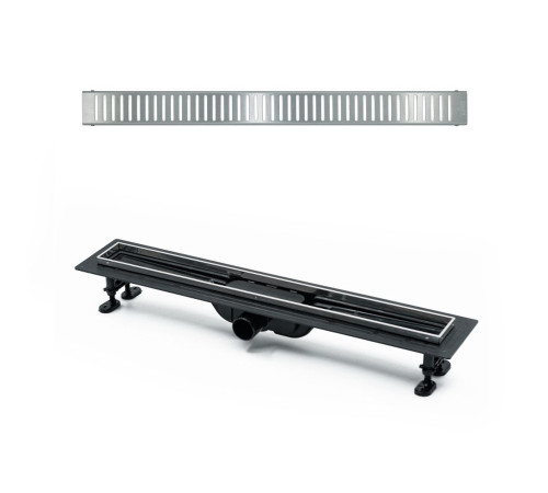 Душевой лоток TIMO Super Plast SP10700-PC10700, сатин