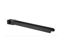 Полотенцедержатель двойной Grocenberg AC0055BL, черный
