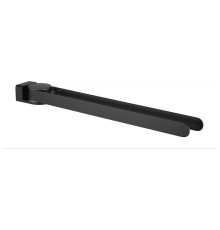 Полотенцедержатель двойной Grocenberg AC0055BL, черный