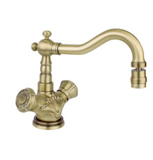 Смеситель для биде Bronze de Luxe ROYAL 10217, бронза