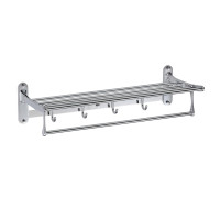 Полка для полотенец Savol S-005099, хром