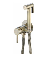 Гигиенический душ со смесителем Haiba HB5511-4, бронза