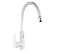 Смеситель для кухни Haiba HB70113-8, белый