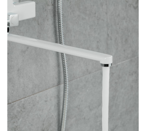Смеситель для ванны FRUD R22153, белый
