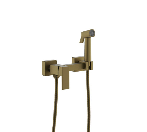 Гигиенический душ со смесителем BELZ B55806-5, брашированное золото
