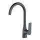 Смеситель для кухни Esko Lagos Gun Metal LG519GM, оружейная сталь
