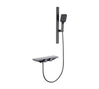 Смеситель для ванны Fmark FS24Q-03, графит